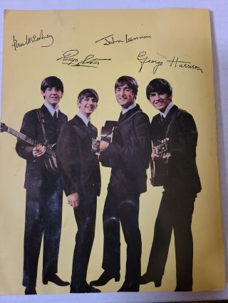 Vintage 1964 Authorized Edition The Beatles Official Coloring Book 2