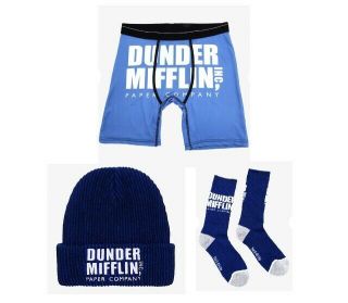The Office Dunder Mifflin Set Of 3 (size Large)