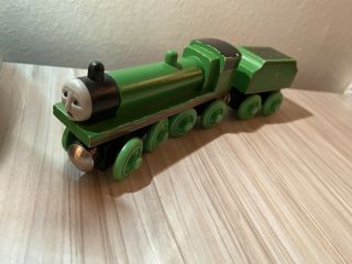 1997 Sad Face/come Out Henry Thomas Wooden Railway Rare Learning Curve