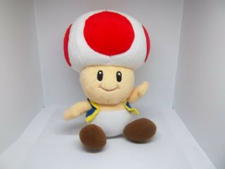 Rare 2003 Sanei Hudson Soft Mario Party 5 Toad Plush Sml Nintendo Toy Doll 7.  5 "