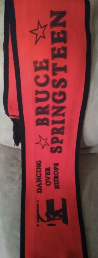Bruce Springsteen Born in the USA 1985 Concert Tour Scarf Dancing Over Europe 2