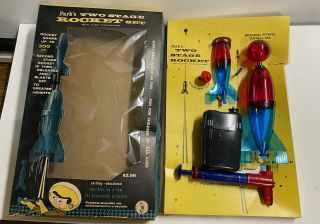 Vintage Parks Outer Space Two Stage Rocket Set Mib