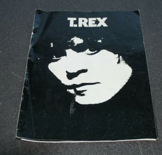 T - Rex The Damned 1977 Dandy In The Underground Mega Rare Tour Programme