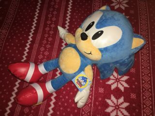 20” Prototype Jakks Classic Sonic Plush Sega Toy Doll Sample Tagged