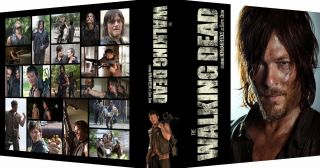 Walking Dead Daryl Dixon Custom 3 - Ring Binder Photo Album Norman Reedus