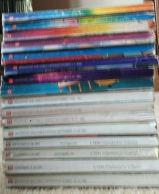 16 CONSECUTIVE FALL PREVIEW TV GUIDES 1983 - 1998 2
