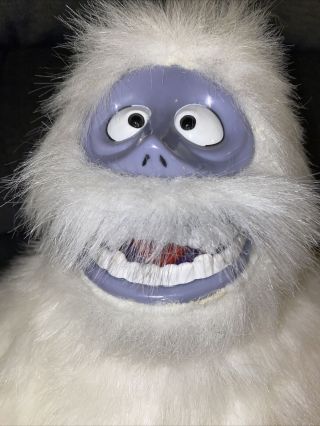 Bumble Abominable Snow monster Gemmy Singing Growling Rudolph Plush Rare Vintage 2