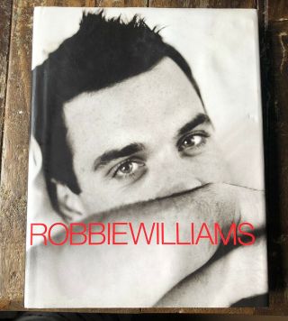 Robbie Williams Signed Book