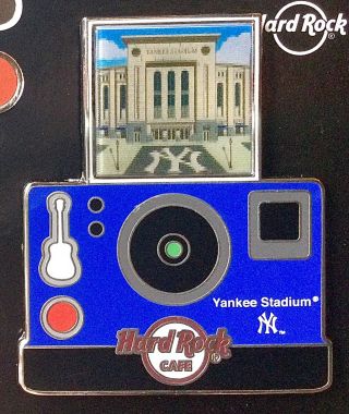 2020 Hard Rock Cafe Yankee Stadium Lenticular Photo City Series Baseball Le Pin