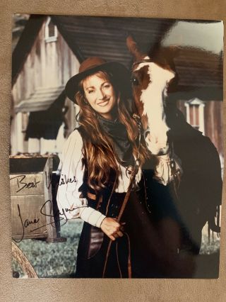 Jane Seymour - Signed Autograh Color 8x10 Photo - Dr.  Quinn