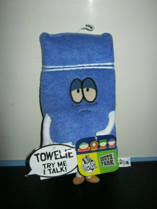 The South Park Talking Towelie Plush Toy Doll Figure By Fun 4 All Mwt