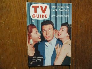 Jan.  22,  1954 Tv Guide (joan Bennett/i 