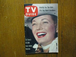 7/1957 Tv Guide (gail Davis/annie Oakley/vincent Price/patty Mccormack/ida Lupino