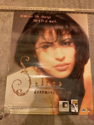 Selena Quintanilla Dreaming Of You Promotional Poster