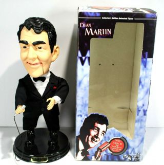Dean Martin Singing Figure Gemmy 2002 Head,  Arm Moves,  Dino Sings.  See Video