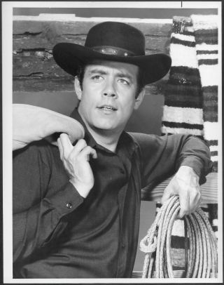 Bonanza Pernell Roberts 1960s Nbc Tv Promo Portrait Photo Western