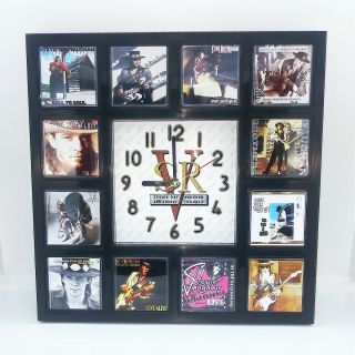 Stevie Ray Vaughan Rock Band Wall Clock