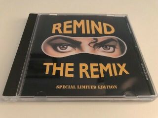 Michael Jackson - Remind The Remix Cd Fanclub Edition Rare Limited Edition