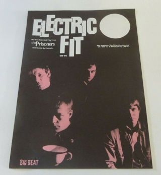 The Prisoners Electric Fit 1984 Big Beat 7 " Ep Promo Advertising Poster