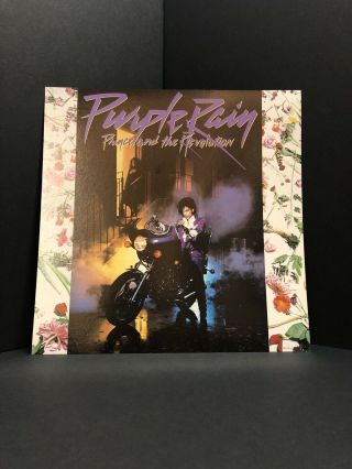 Prince Purple Rain Album Promo Poster Rare