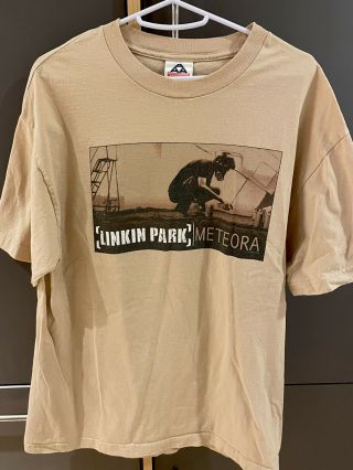 Linkin Park Meteora Worldwide Tour 2004 Short Sleeve Graphic T - Shirt - Large
