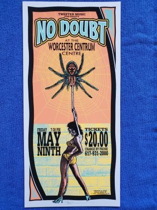 Rare - No Doubt Poster - Signed By Mark Arminski