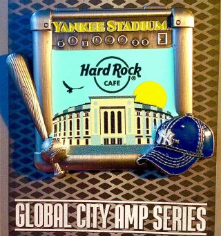 2020 Hard Rock Cafe Yankee Stadium 3d Global City Amp Series Mlb Baseball Le Pin