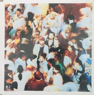 U2 Achtung Baby Rare Square 12x12 Promo Poster Anton Corbijn 4