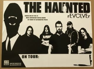 The Hauinted Rare 2004 Double Sided Tour Promo Poster For Revolver Cd Usa 18x24