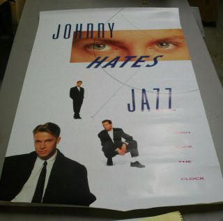 Johnny Hates Jazz " Turn Back The Clock " 1988 Promotional Poster