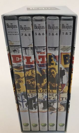 The Beatles Anthology 5 Dvd Gift Box Set