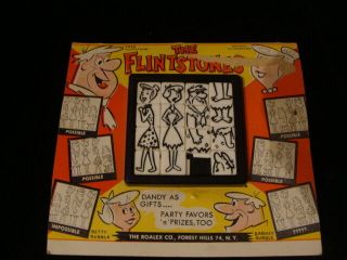 Rare The Flintstones Roalex Sliding Squares Puzzle