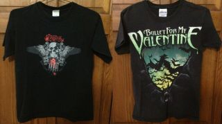 Bullet For My Valentine - 2 T - Shirts (s) Black