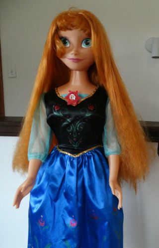 Disney Frozen My Size Princess Anna Doll over 3 Feet 38 