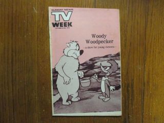 Oct 24 - 1976 Lancaster Pa Tv Mag (woody Woodpecker/baa Baa Black Sheep/linda Lavin