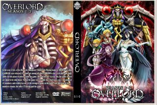 Overlord Season 1 - 2 - 3,  Movie 1 - 2 Dual Audio English,  Japanese,  English Subtitles