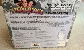 The Three Stooges Animated Golf Scene W/ Voices & Theme Song - Box