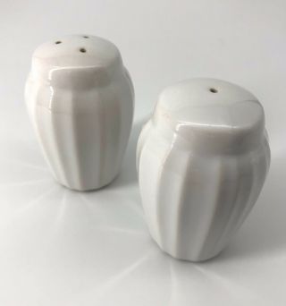 Corning Ware French White Salt And Pepper Shakers
