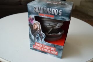Sharknado 5 - Promo 3 - D Printed Mount and Amazon Echo Dot. 2