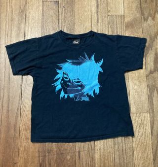 Youth Gorillaz Invert Noodle Made By Ghouls G Foot T - Shirt Sz M Band Tee