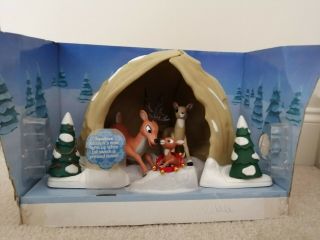 Rudolphs Family Cave Red Nosed Reindeer Action Figure Toy Set - Round 2