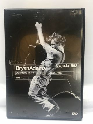 Bryan Adams Waking Up The World Tour Canada 1992 Dvd Rare