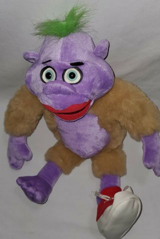 Jeff Dunham Peanut Plush Doll 19” Woozle Talking 2003 Stuffed Toy & 3