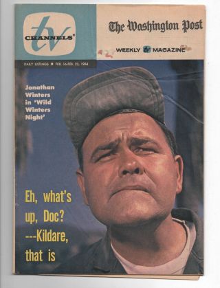 Tv Channels Newspaper Tv Guide Feb 16 - 22 1964 Ronny Howard Dr Kildare