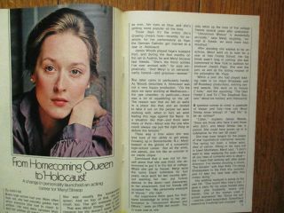 June 24 - 1978 Tv Guide Magaz (meryl Streep/bee Gees/sgt.  Peppers Lonely Heart Club