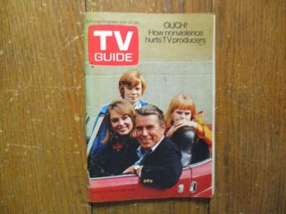 June - 1970 Tv Guide (to Rome With Love/joyce Menges/john Forsythe/karen Valentine