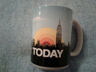 Today Show Nbc News Coffee Mug,  York City Skyline 16 Oz.