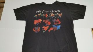 Vintage 90s Pink Floyd The Wall T Shirt Xl Fornicating Flowers