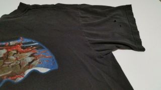 Vintage 90s Pink Floyd The Wall T Shirt XL FORNICATING FLOWERS 3