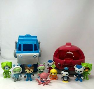 Octonauts Transforming Polar Vehicle Launch & Rescue 10 Play Figures See Video
